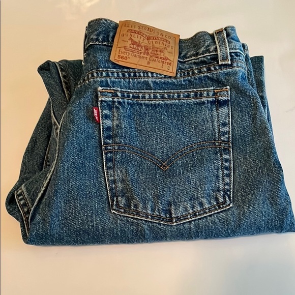 Vintage Levi’s 560 Loose Fit Straight Leg Size 14 MIS S - Picture 3 of 16